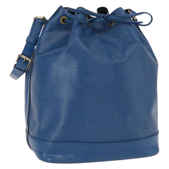 LOUIS VUITTON Epi Noe Shoulder Bag Toledo Blue M44005 LV Auth 165804
