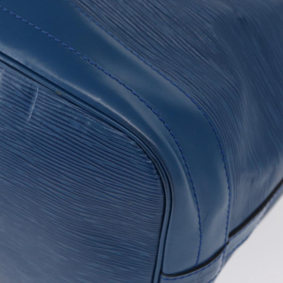 LOUIS VUITTON Epi Noe Shoulder Bag Toledo Blue M44005 LV Auth 165804