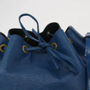 LOUIS VUITTON Epi Noe Shoulder Bag Toledo Blue M44005 LV Auth 165804-10