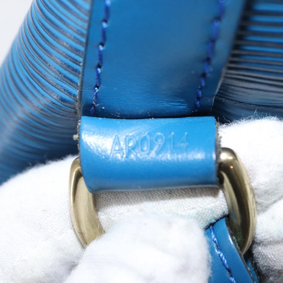 LOUIS VUITTON Epi Noe Shoulder Bag Toledo Blue M44005 LV Auth 165804