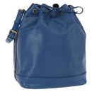 LOUIS VUITTON Epi Noe Shoulder Bag Toledo Blue M44005 LV Auth 165804-1