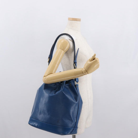LOUIS VUITTON Epi Noe Shoulder Bag Toledo Blue M44005 LV Auth 165804