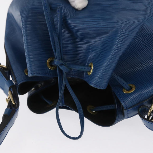 LOUIS VUITTON Epi Noe Shoulder Bag Toledo Blue M44005 LV Auth 165804