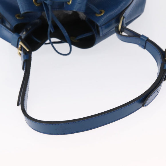 LOUIS VUITTON Epi Noe Shoulder Bag Toledo Blue M44005 LV Auth 165804