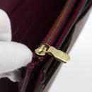 LOUIS VUITTON Monogram Totem Portemonnaie Sarah Long Wallet M61347 Auth 165813V-20