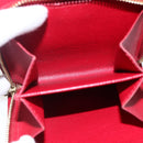 LOUIS VUITTON Monogram Cherry Compact Zip Portemonnee M95005 LV Auth 165814V-10