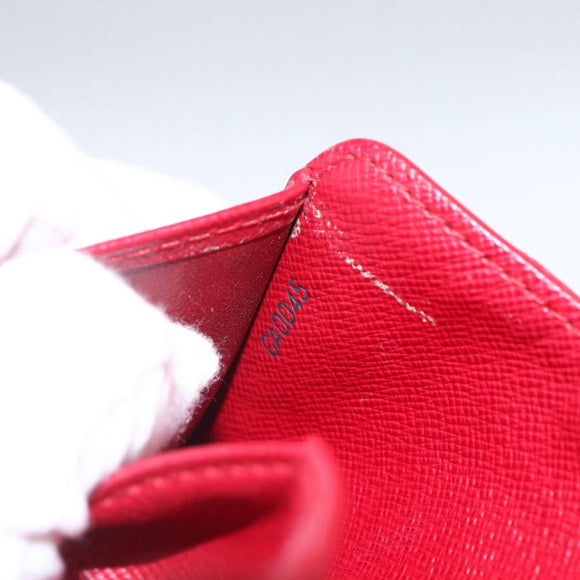 LOUIS VUITTON Monogram Cherry Compact Zip Portemonnee M95005 LV Auth 165814V