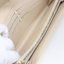 LOUIS VUITTON Damier Azur Portefeuille Sarah Long Wallet N61735 LV Auth 165815-10