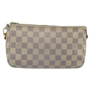 LOUIS VUITTON Damier Azur Pochette Accessoires Pouch N51986 LV Auth 165817-13
