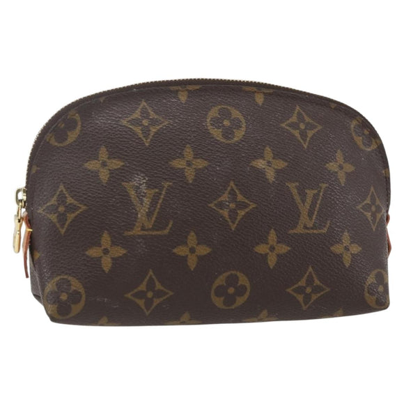 LOUIS VUITTON Monogram Pochette Cosmetic PM Pouch M43998 LV Auth 165819
