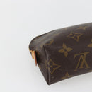 LOUIS VUITTON Monogram Pochette Cosmetic PM Pouch M43998 LV Auth 165819-11
