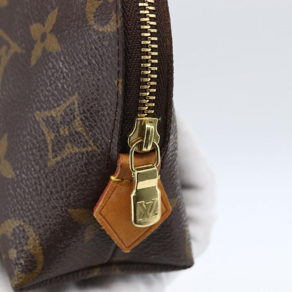 LOUIS VUITTON Monogram Pochette Cosmetic PM Pouch M43998 LV Auth 165819