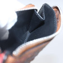 LOEWE Anagram Fragment Case Card Case Leather Multicolor Auth 165822-18