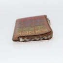 LOEWE Anagram Fragment Case Card Case Leather Multicolor Auth 165822-3