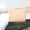 Christian Dior Trotter Canvas Saddle Coin Purse Beige Auth 165825-19