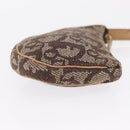Christian Dior Trotter Canvas Saddle Coin Purse Beige Auth 165825-4