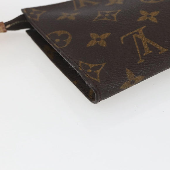LOUIS VUITTON Monogram Bucket PM Accessory Pouch LV Auth 165829