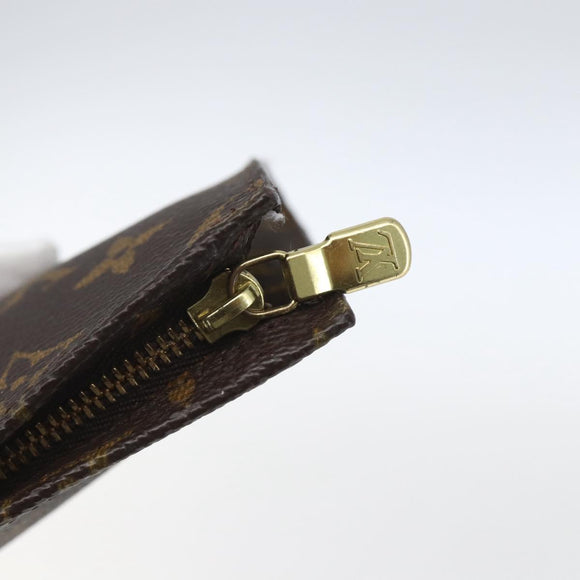 LOUIS VUITTON Monogram Bucket PM Accessory Pouch LV Auth 165829
