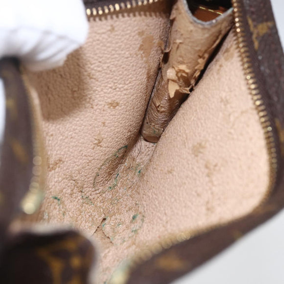 LOUIS VUITTON Monogram Bucket PM Accessory Pouch LV Auth 165829