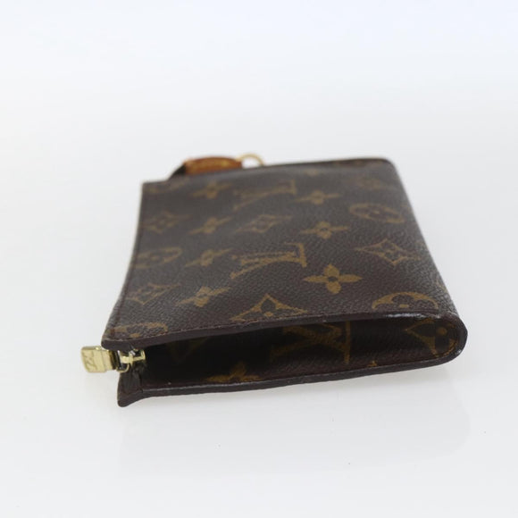 LOUIS VUITTON Monogram Bucket PM Accessory Pouch LV Auth 165829