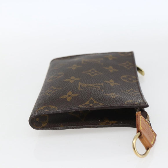 LOUIS VUITTON Monogram Bucket PM Accessory Pouch LV Auth 165829
