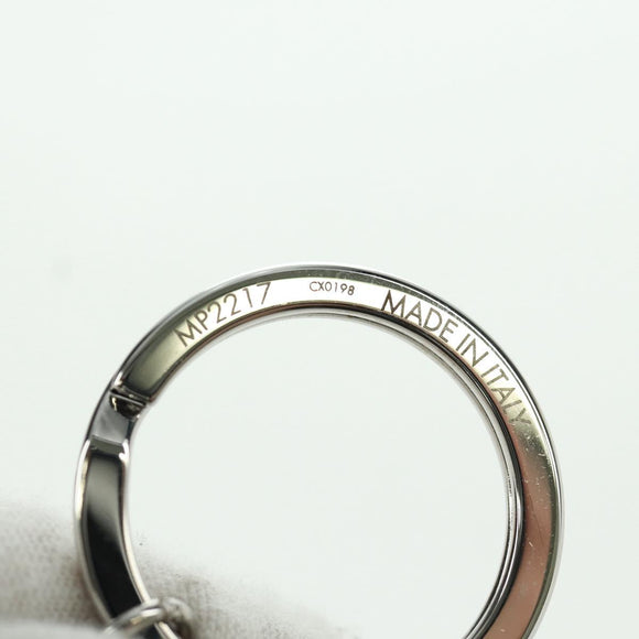 LOUIS VUITTON Monogram Satellite Porte Cles Charm Silber MP2217 LV Auth 165831M