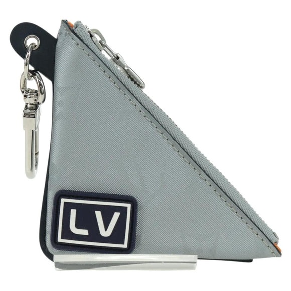 LOUIS VUITTON Monogram Satellite Porte Cles Charm Silber MP2217 LV Auth 165831M