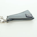 LOUIS VUITTON Monogram Satellite Porte Cles Charm Silber MP2217 LV Auth 165831M-4