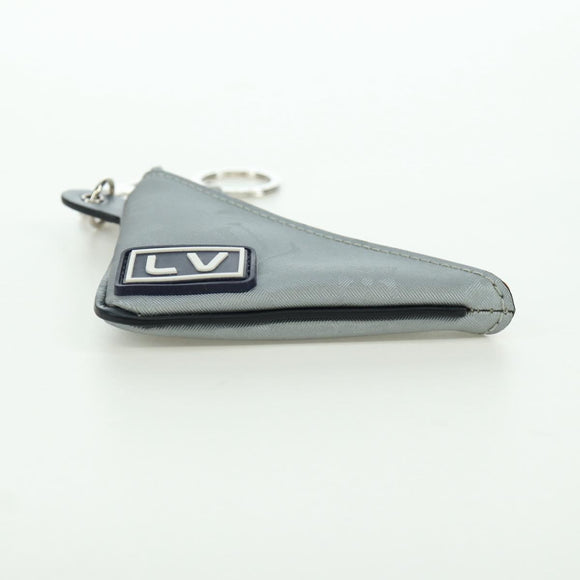 LOUIS VUITTON Monogram Satellite Porte Cles Charm Silber MP2217 LV Auth 165831M
