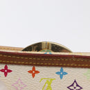 LOUIS VUITTON Multicolor Portefeuille Viennois Wallet White M92987 Auth 165833-18