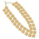 Christian Dior Necklace metal Gold Tone Auth 165838SAV-2