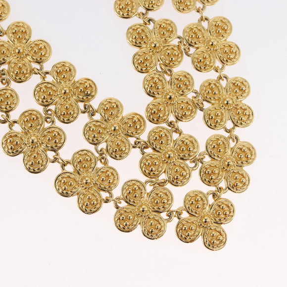 Christian Dior Necklace metal Gold Tone Auth 165838SAV