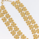 Christian Dior Necklace metal Gold Tone Auth 165838SAV-5