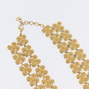 Christian Dior Necklace metal Gold Tone Auth 165838SAV-6