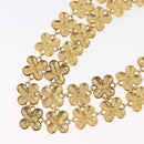 Christian Dior Necklace metal Gold Tone Auth 165838SAV-8