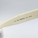 GUCCI Interlocking Sunglasses plastic Ivory Auth 165840-10