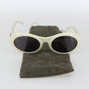 GUCCI Interlocking Sunglasses plastic Ivory Auth 165840-11