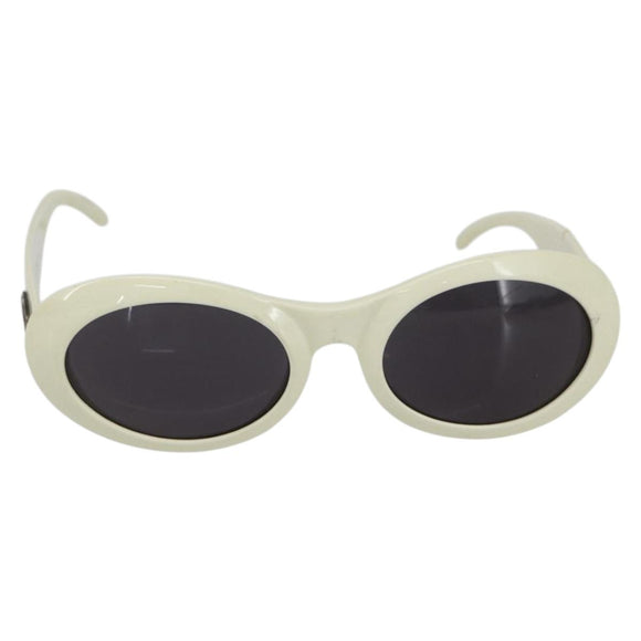 GUCCI Interlocking Sunglasses plastic Ivory Auth 165840