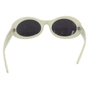 GUCCI Interlocking Sunglasses plastic Ivory Auth 165840-3