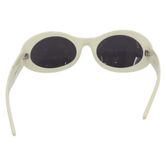 GUCCI Interlocking Sunglasses plastic Ivory Auth 165840