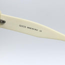 GUCCI Interlocking Sunglasses plastic Ivory Auth 165840-9