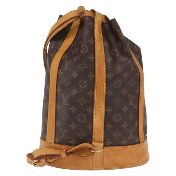 LOUIS VUITTON Monogram Randonnee PM Shoulder Bag M42243 LV Auth 165842