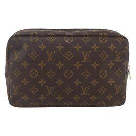 LOUIS VUITTON Monogram Trousse Toilette 28 Clutch Bag M47522 LV Auth 165844 - 0