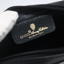 GUCCI GG Supreme Web Sherry Line Bag PVC Navy Gold 116 02 089 Auth 165855-18