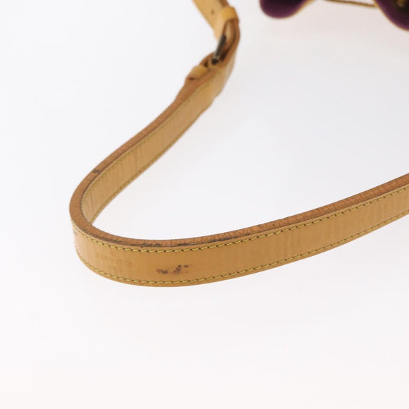 LOUIS VUITTON Epi Petit Noe Shoulder Bag Yellow M44109 LV Auth 165857