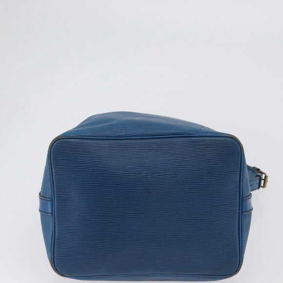 LOUIS VUITTON Epi Petit Noe Shoulder Bag Blue M44105 LV Auth 165858