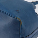 LOUIS VUITTON Epi Petit Noe Shoulder Bag Blue M44105 LV Auth 165858-12