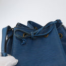 LOUIS VUITTON Epi Petit Noe Shoulder Bag Blue M44105 LV Auth 165858-16