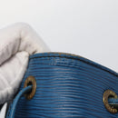 LOUIS VUITTON Epi Petit Noe Shoulder Bag Blue M44105 LV Auth 165858-17