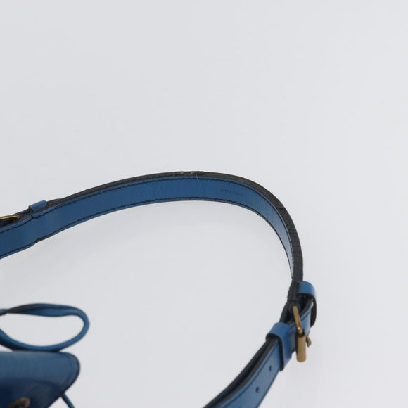 LOUIS VUITTON Epi Petit Noe Shoulder Bag Blue M44105 LV Auth 165858